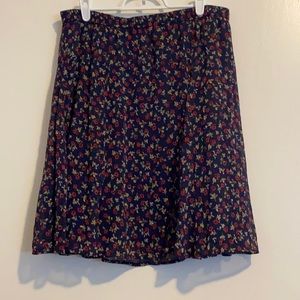 Floral skirt
